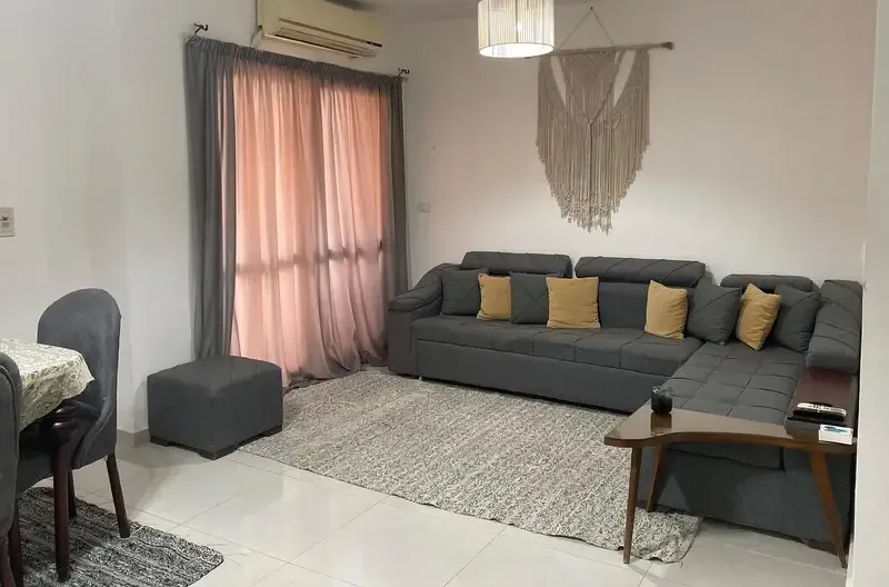 Furnished apartment for rent in Madinaty B6