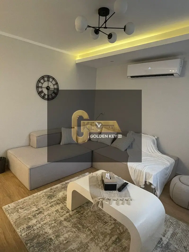 Luxurious apartment for rent in Rehab, garden view