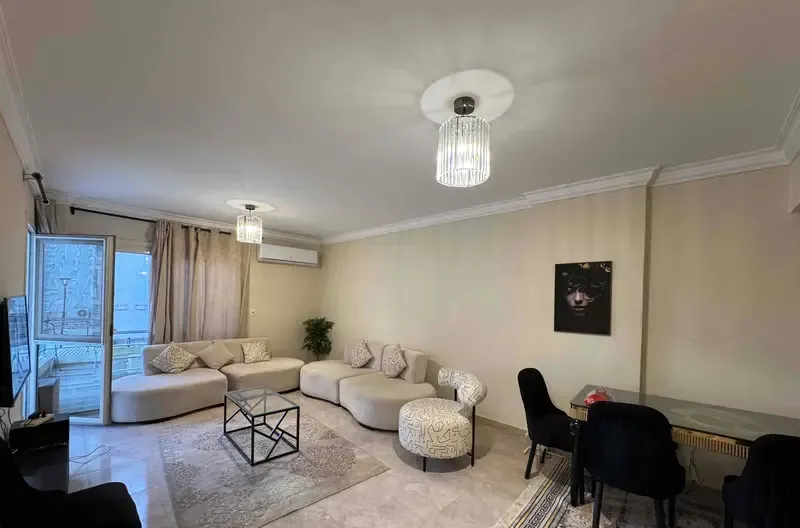 Furnished apartment for rent in Janna Zayed 2 compound