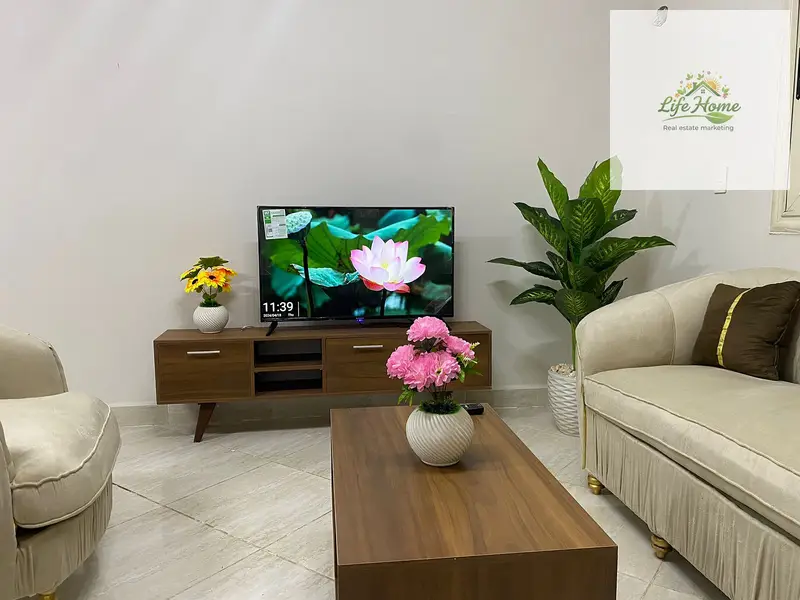Furnished 3-bedroom apartment for rent in Dar Misr Al-Qarunfel