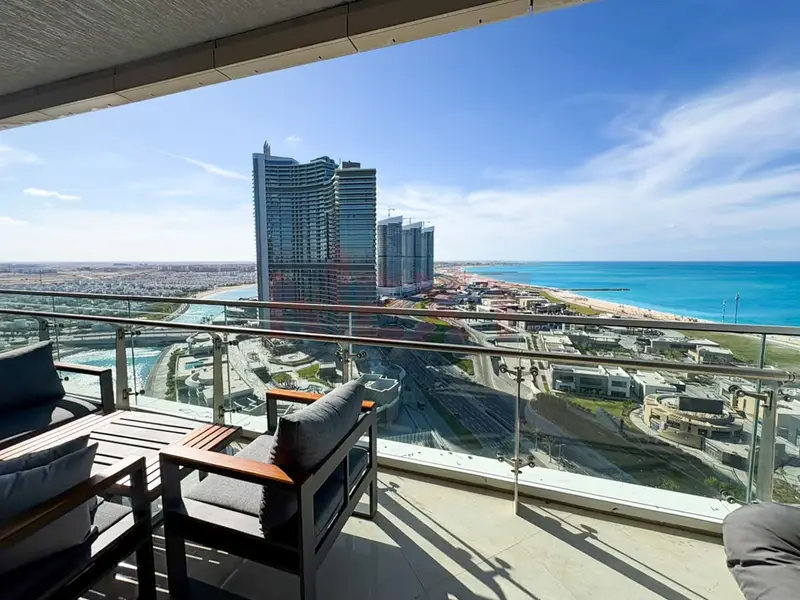 Furnished Chalet for Rent 117sqm in El Alamein Towers, North Coast