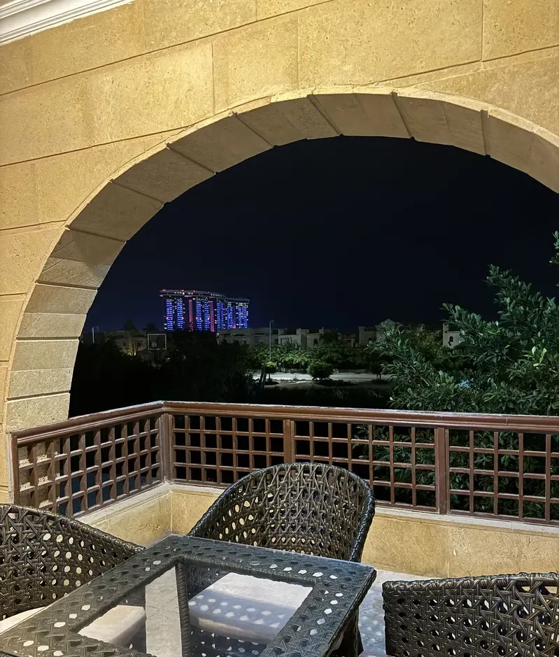 Chalet for rent in Marina 7 with view of El Alamein Towers