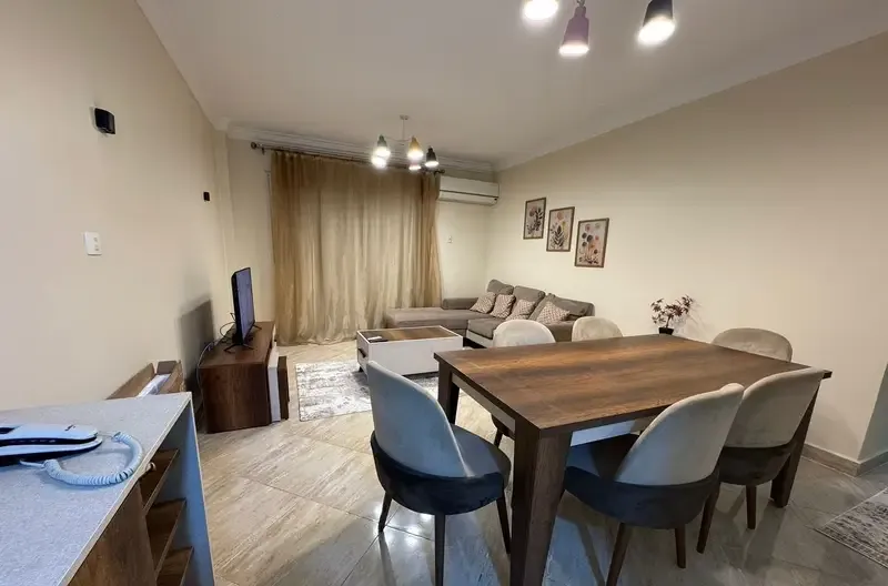 Furnished apartment for rent in Dar Misr Al Qarnafel