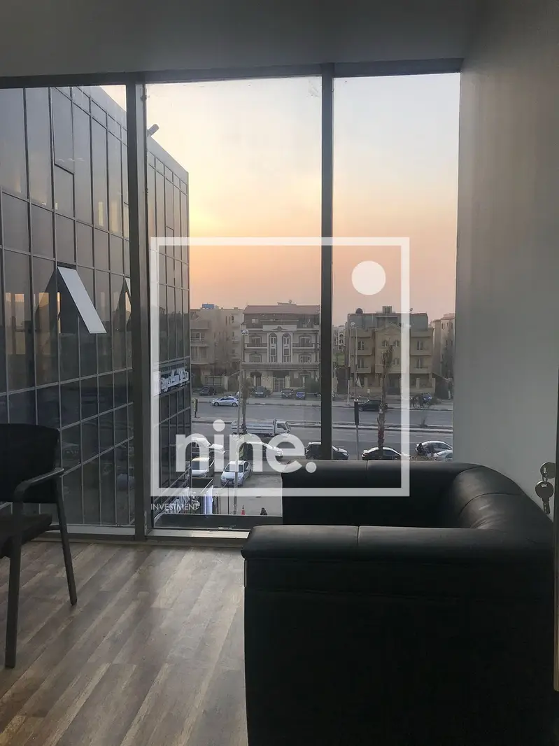 Office for rent, 250 sqm, finished, on Mohamed Naguib Axis, 5th Settlement