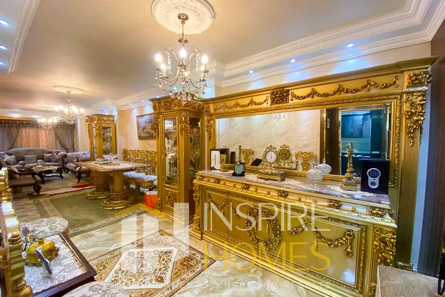 Furnished apartment for rent with direct sea view in Raml Station