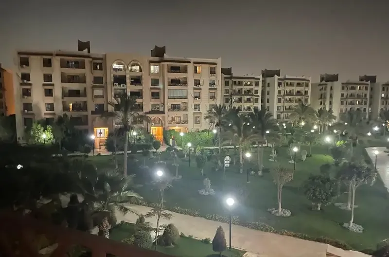 شقة 127م ايجار بالرحاب المرحلة الخامسة فيو جاردن