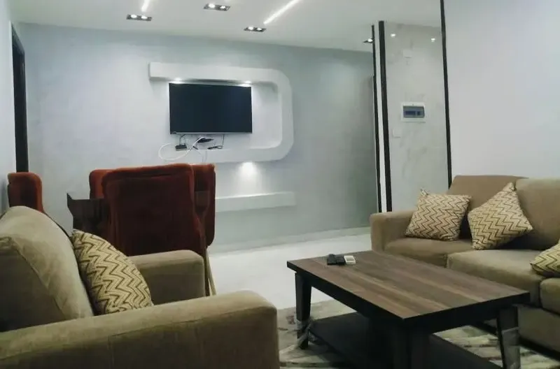 Luxurious furnished studio, first Abbas El-Akkad, in front of El-Sa'a Square