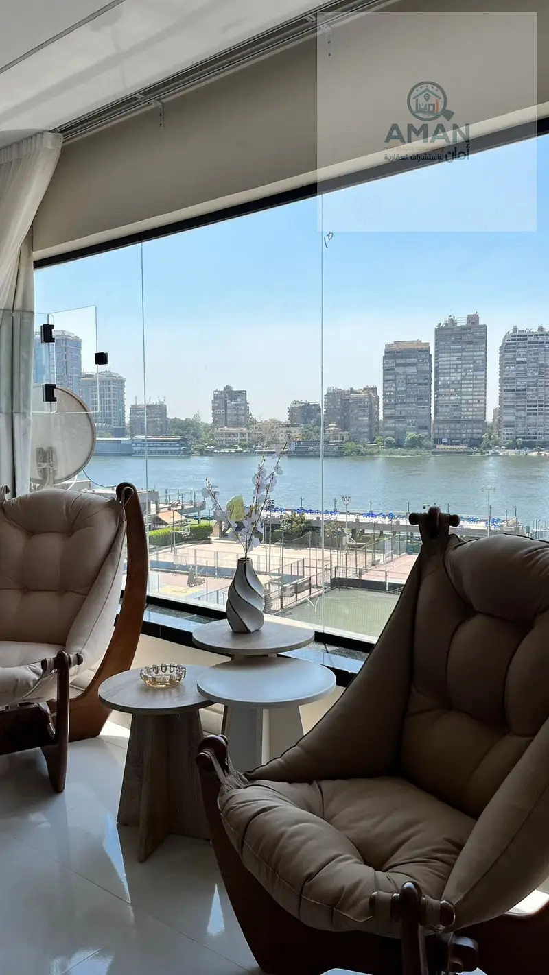 استوديو الياسمين ايجار فندقى على النيل المنيل