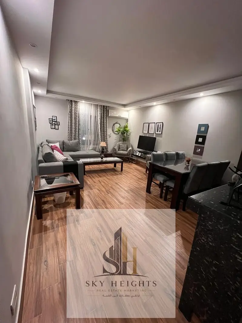 Furnished apartment 90 sqm 2 bedrooms 1 bathroom in Rehab