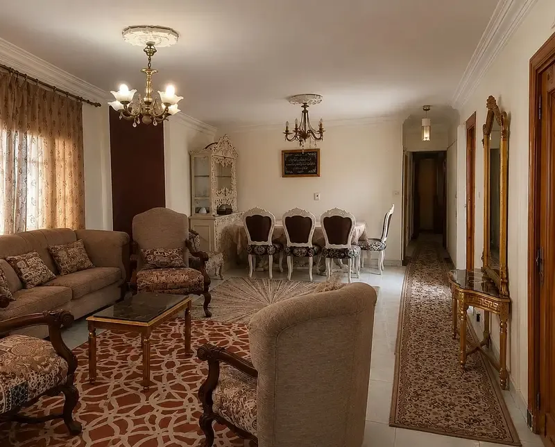 Furnished Super Lux Apartment for Rent in First District - Nasr City