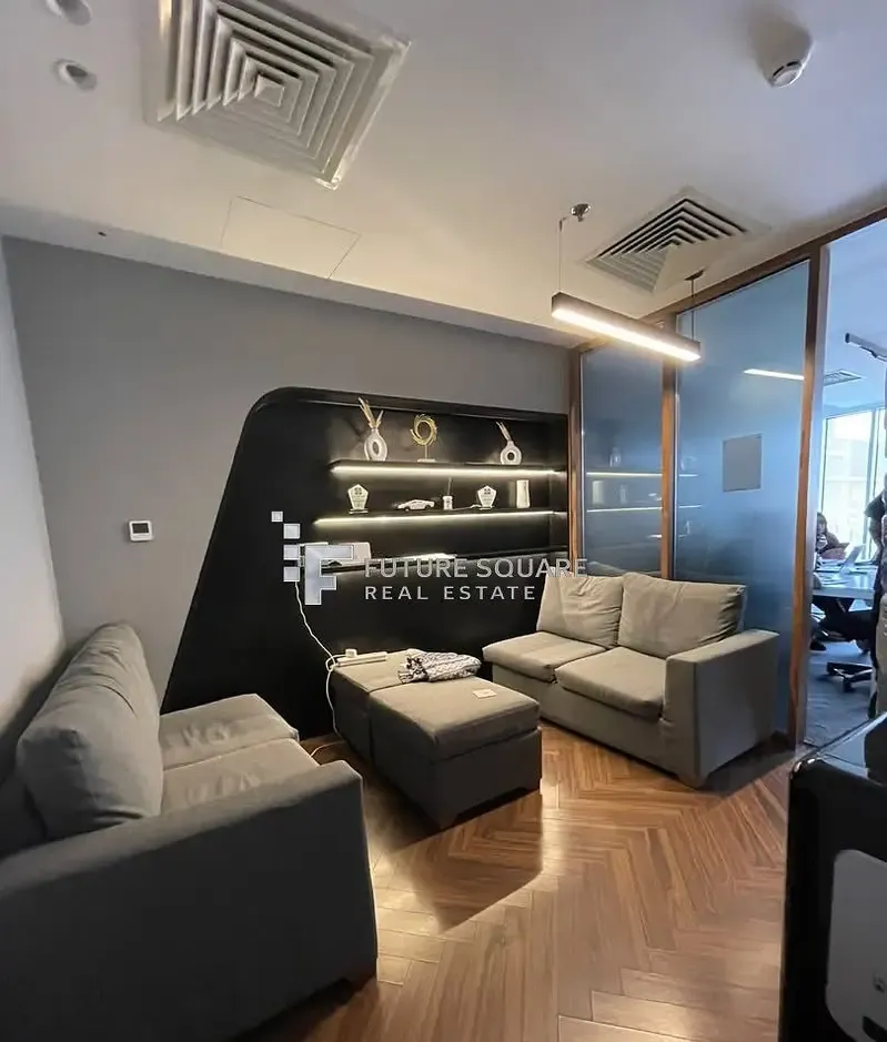 Office for rent 58sqm finished with AC in Trivium Square - Fifth Settlement