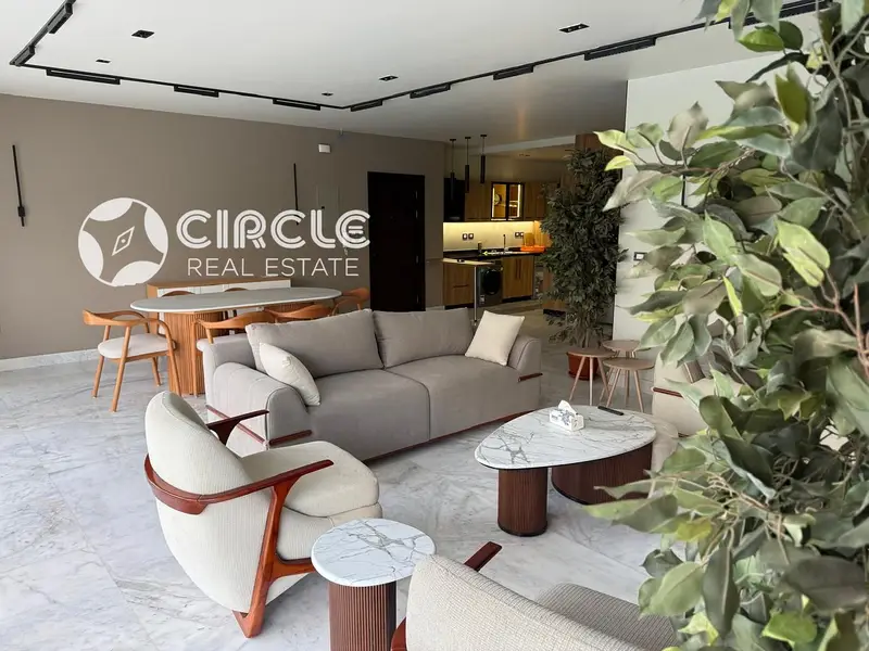 Furnished 205 sqm apartment for rent in Lake View Residence, 5th Settlement