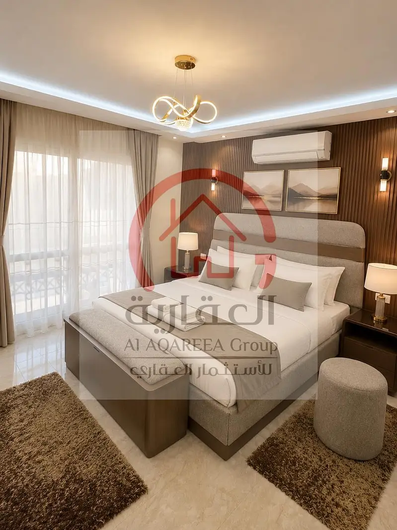 شقة مفروشة للإيجار في مدينتي B1 تشطيب فندقي أول سكن