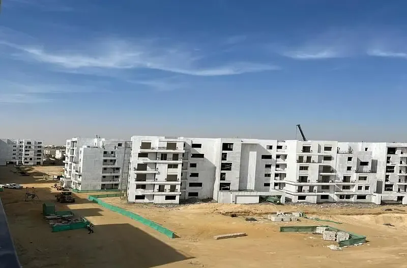 For rent, 116 sqm penthouse in O West Compound, 6th of October City
