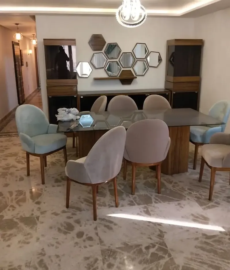 Furnished apartment for rent in Zahraa Al Maadi, Sector 13