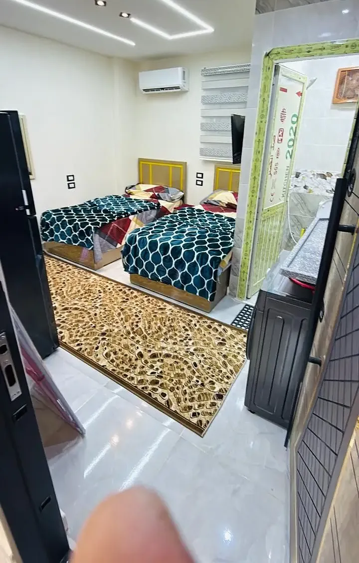 استديو مفروش للايجار اكتوبر الحي الاول