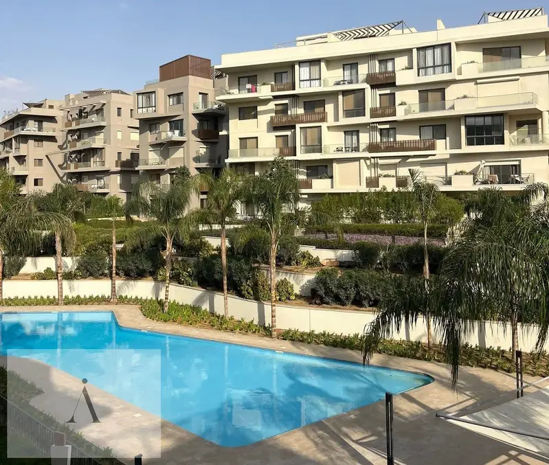 Ground floor apartment for rent in Villette Sodic with pool view