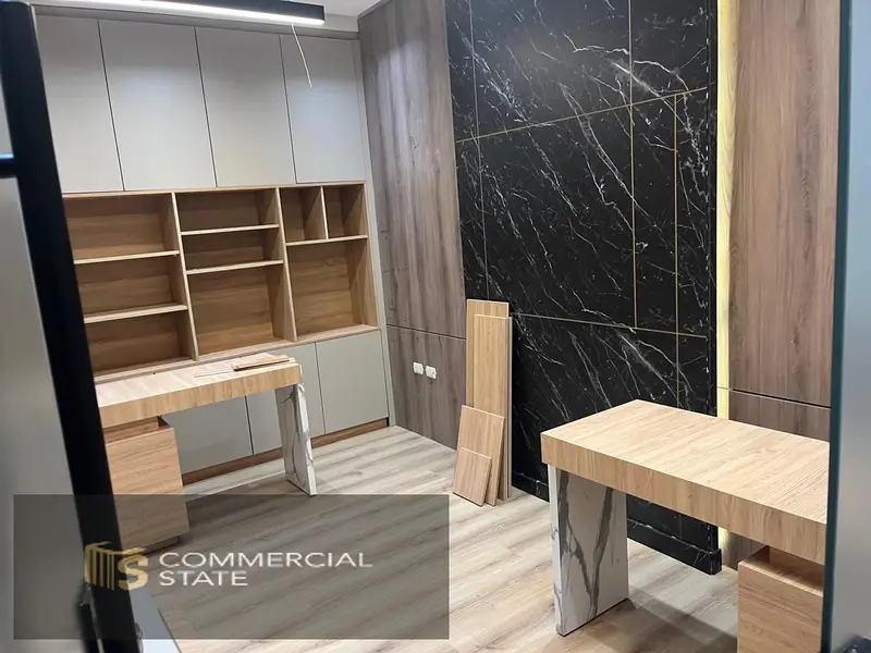 Finished office 96 sqm for rent in Cairo Festival City - 5th Settlement