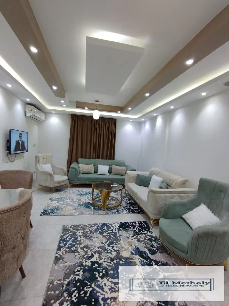 Furnished apartment for rent in Rehab City 123 sqm