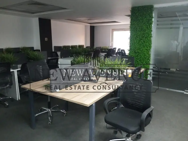 Finished office for rent in New Cairo on South 90th Street