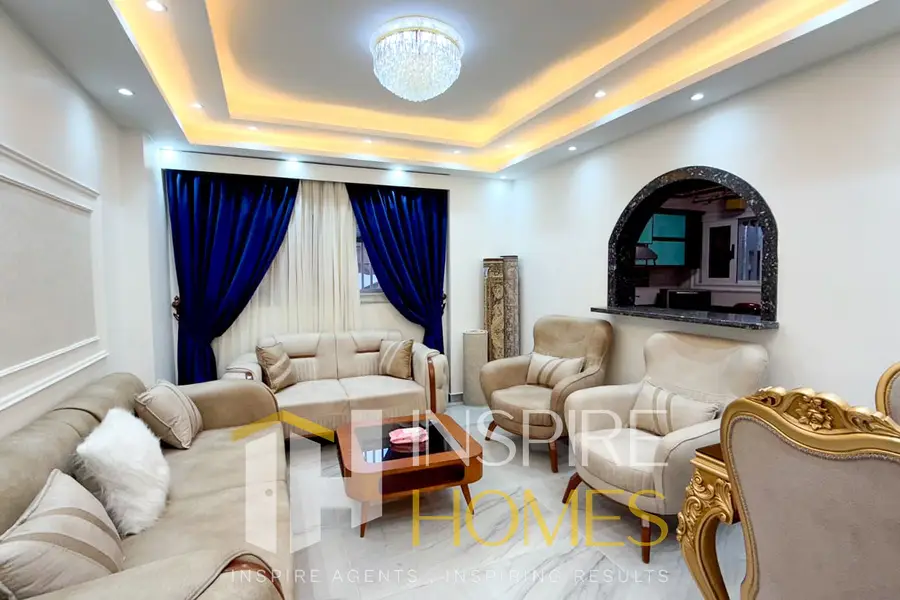 Furnished apartment for rent with open view in Gleem
