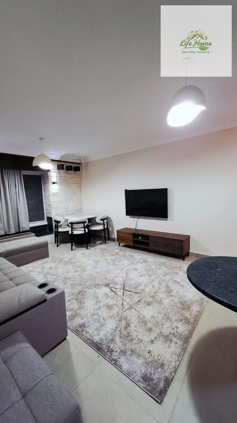 Furnished apartment for rent in Rehab, special finishing