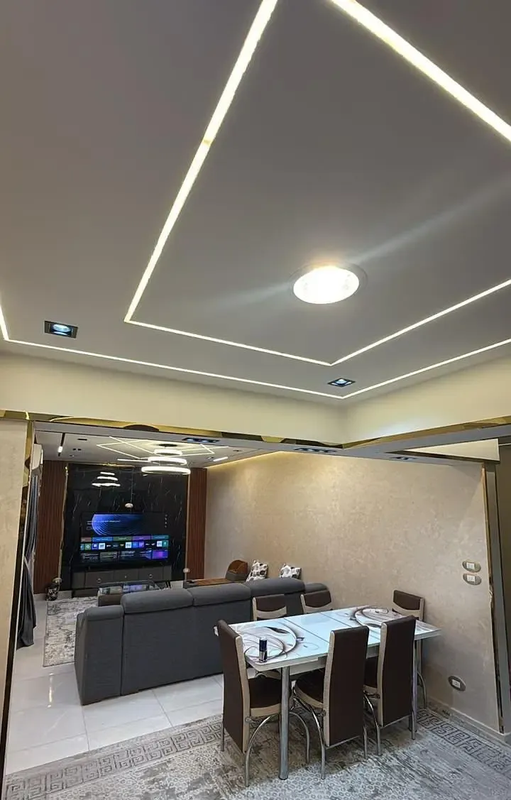 Distinct furnished apartment for rent in Madinaty with special ultra super lux finishes