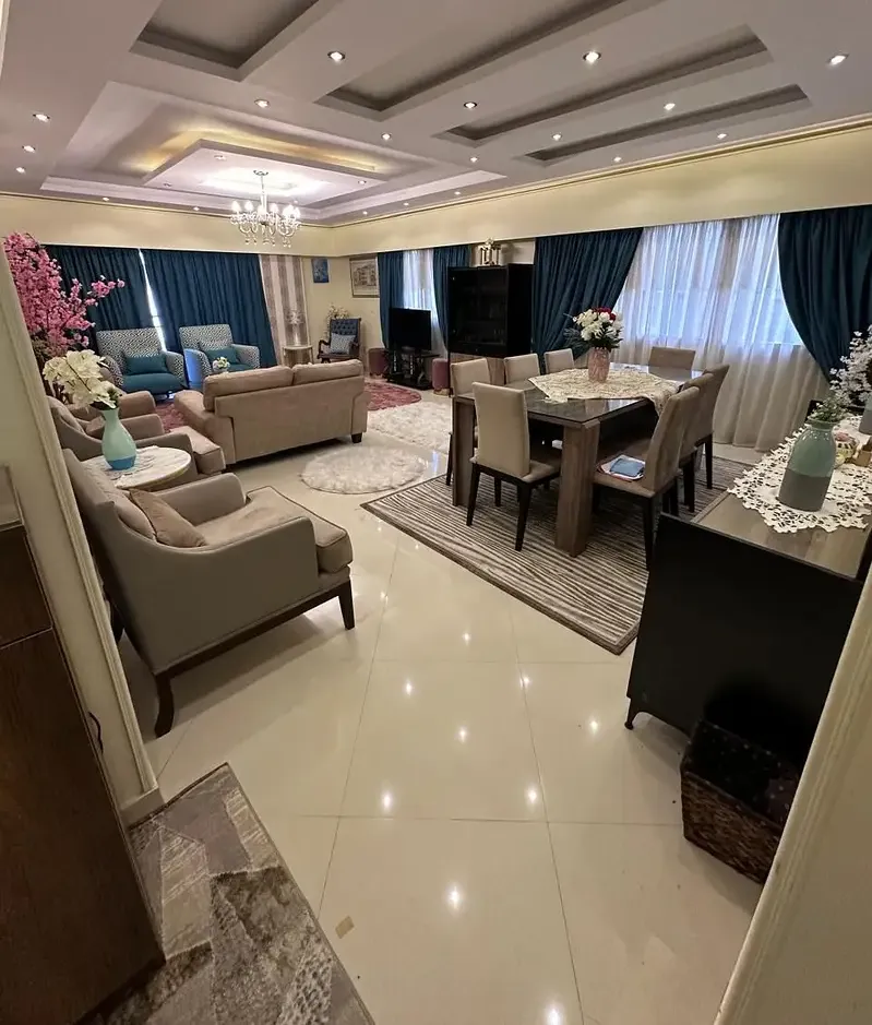 Furnished apartment for rent in the Seventh Sector, Zahraa Al Maadi