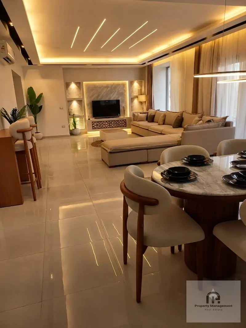 Furnished Duplex for Rent in Eastown - New Cairo