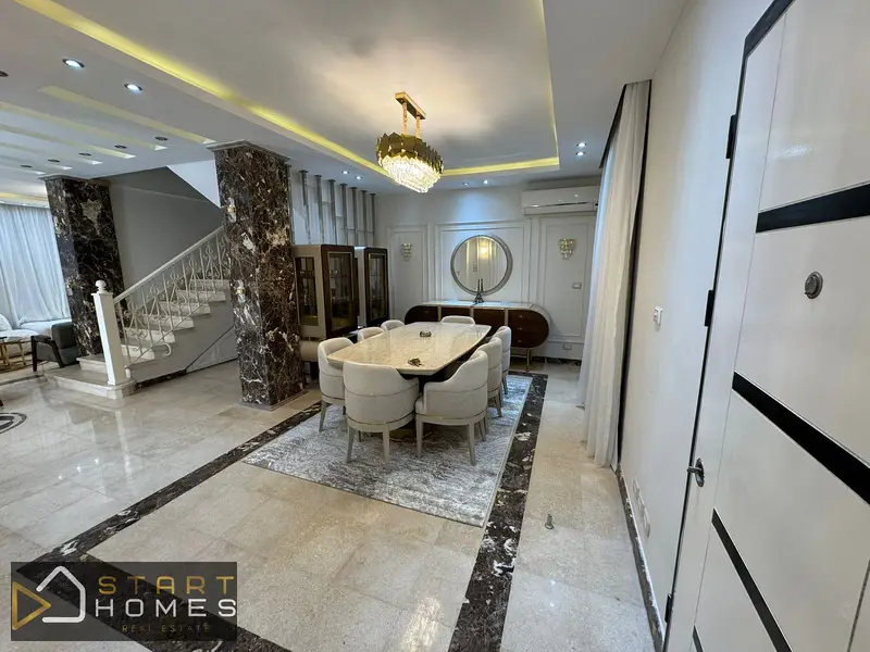 Furnished villa for rent in Rehab next to Gateway Mall