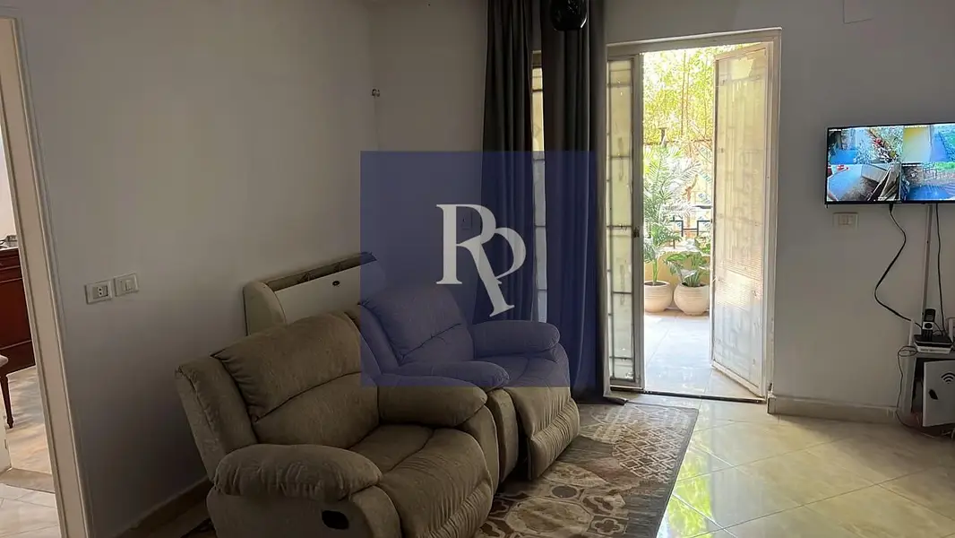 Ground floor apartment with garden for rent in Gardenia City
