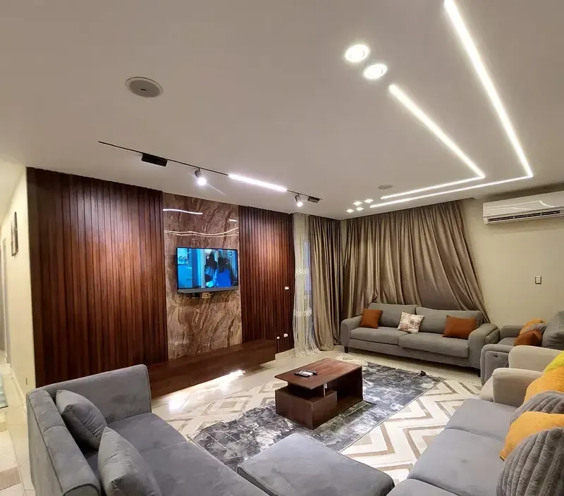 Furnished apartment for rent in Safwa Al Andalus compound
