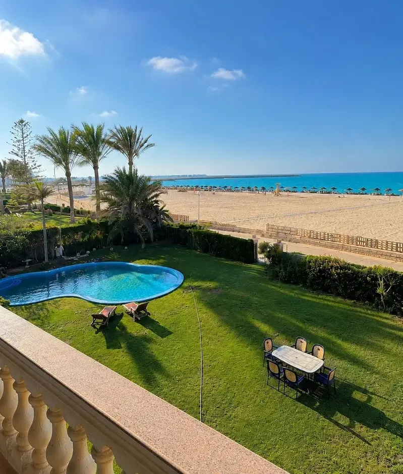 Villa for rent, first row sea, Marina 5, Lisan El Wozara