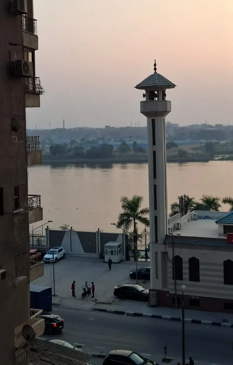 Furnished apartment for rent in Maadi Corniche with panoramic Nile view