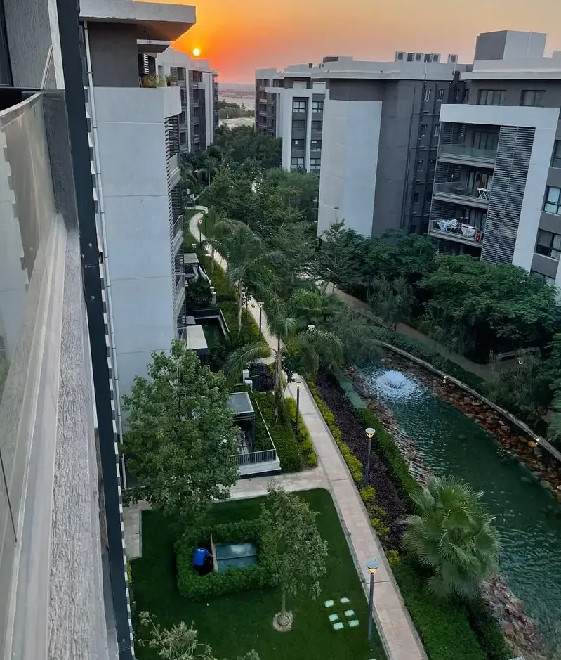 Furnished apartment for rent in Madinaty, Privado, with lake view