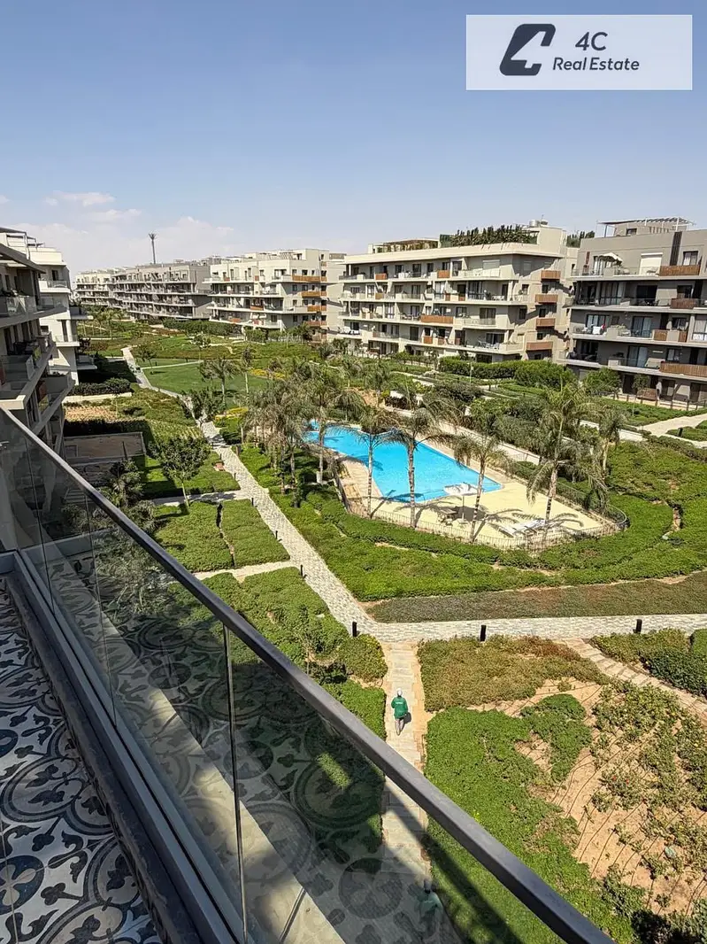 183sqm apartment with pool view, finished with ACs in Sodic Villette, New Cairo