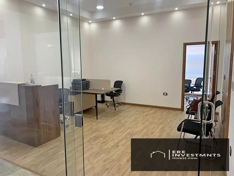 Fully finished office for rent in a prime location in New Cairo