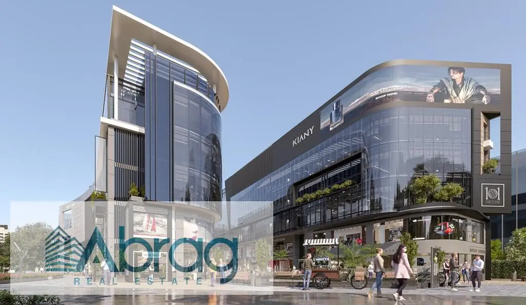 Commercial store for rent in 1O1 Mall, heart of Sheikh Zayed