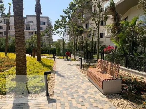 Apartment for rent in Sodic Villette with open view, ACs and kitchen