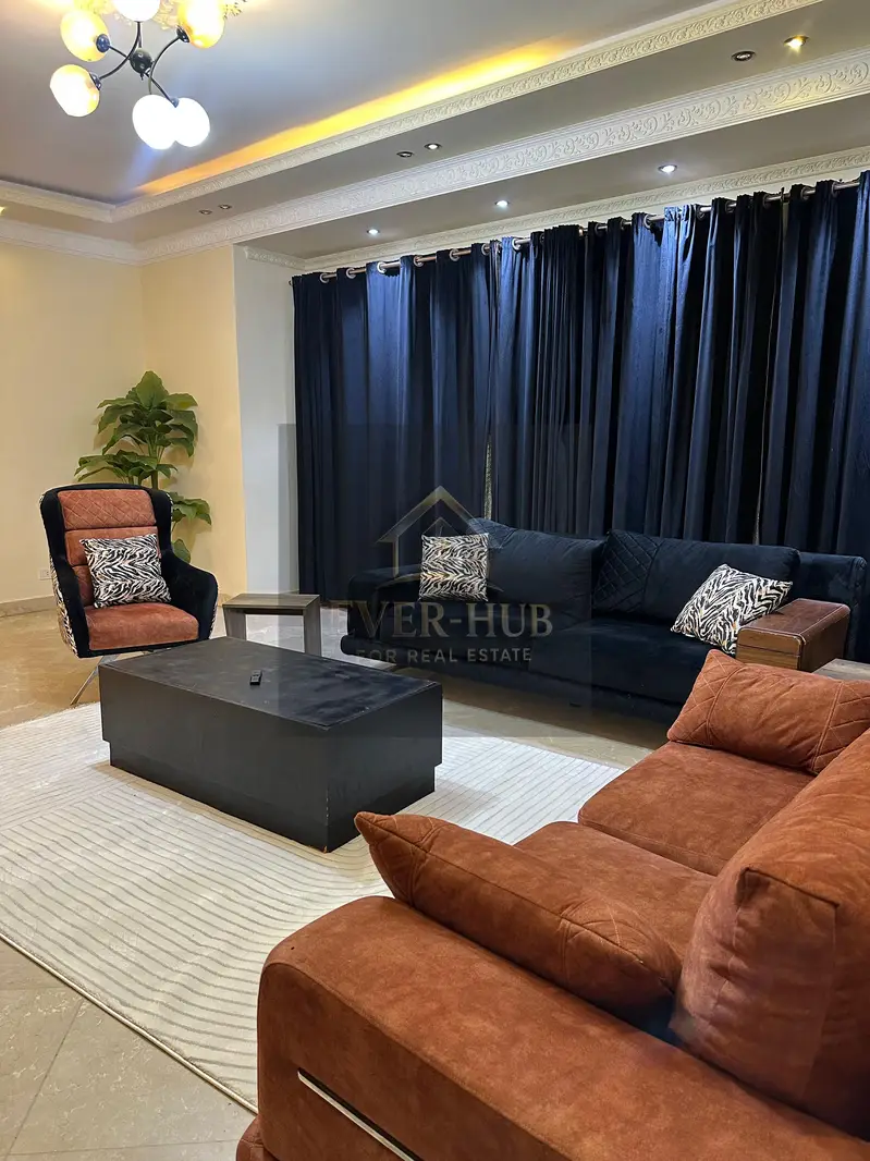 Furnished hotel apartment in the most prestigious compounds of Sheikh Zayed