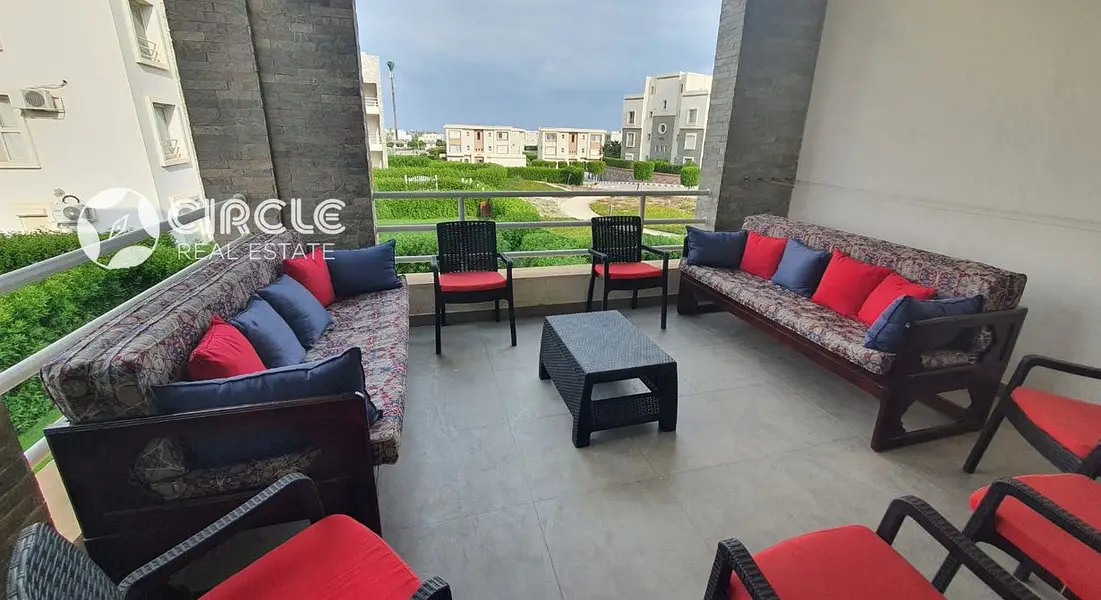 Furnished chalet for rent in Amwaj, North Coast