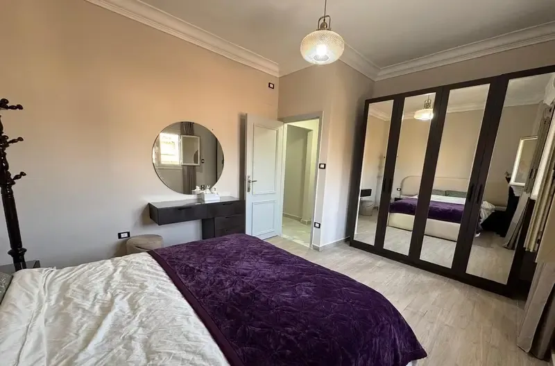 Furnished apartment for rent in Narjes Villas, Fifth Settlement