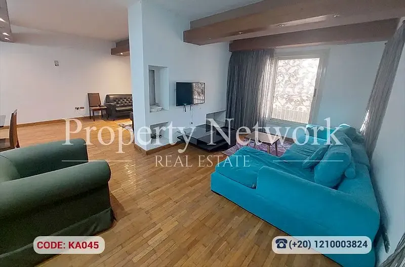 Fully furnished apartment for rent in Sarayat El Maadi, Cairo