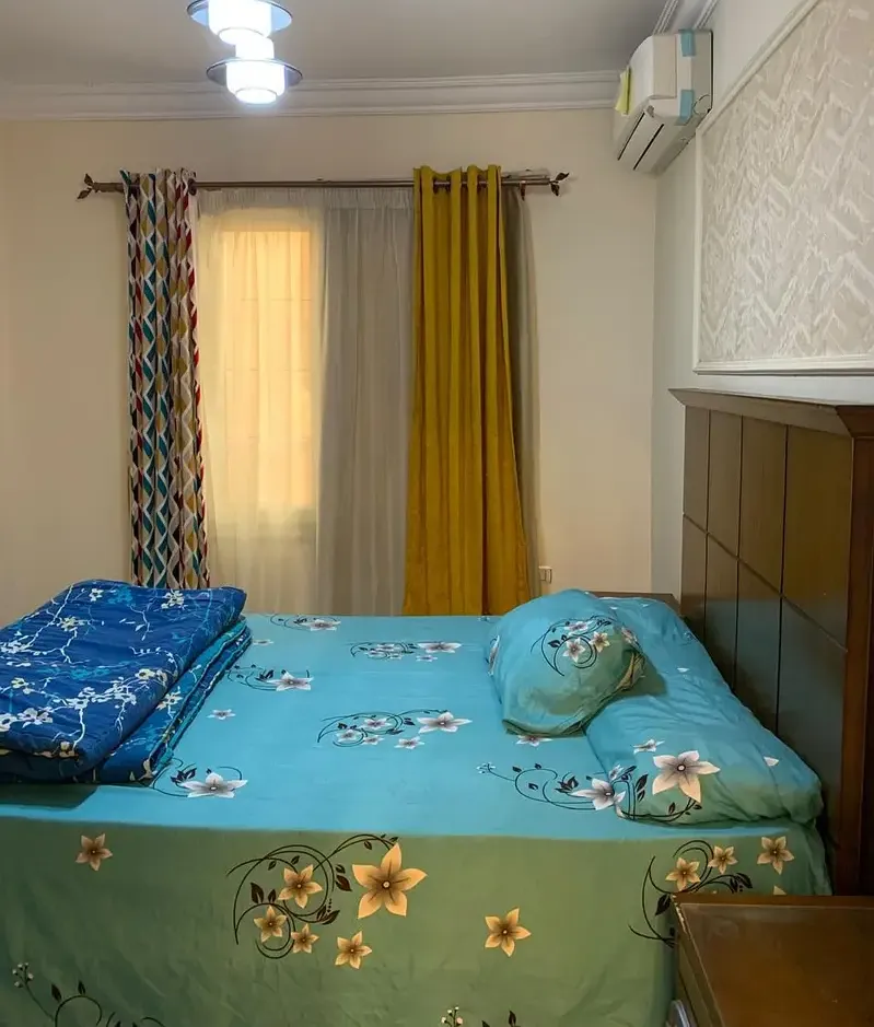 Furnished, air-conditioned apartment for rent in Smouha