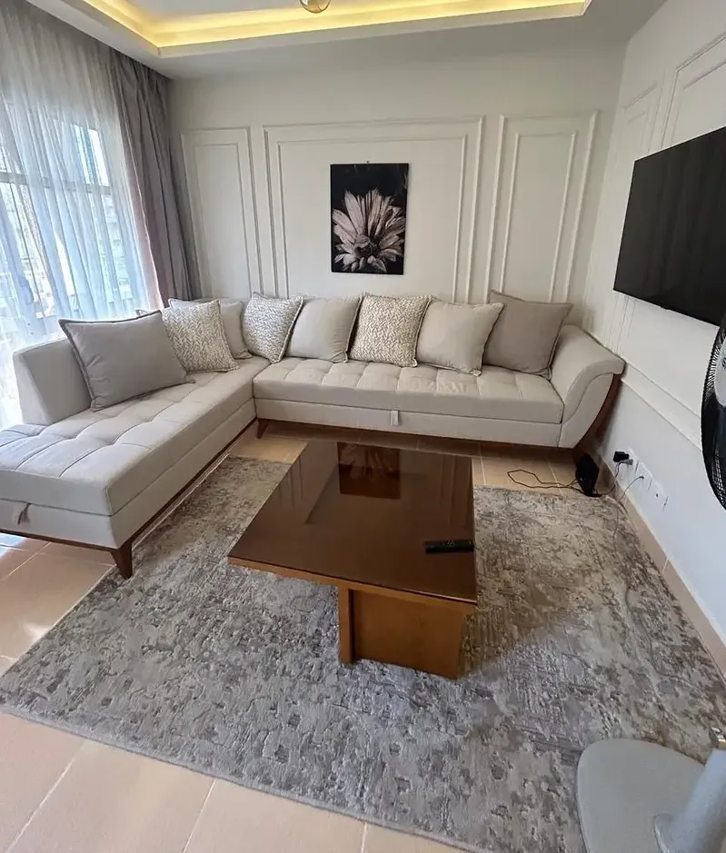 Furnished apartment for rent in Madinaty B6