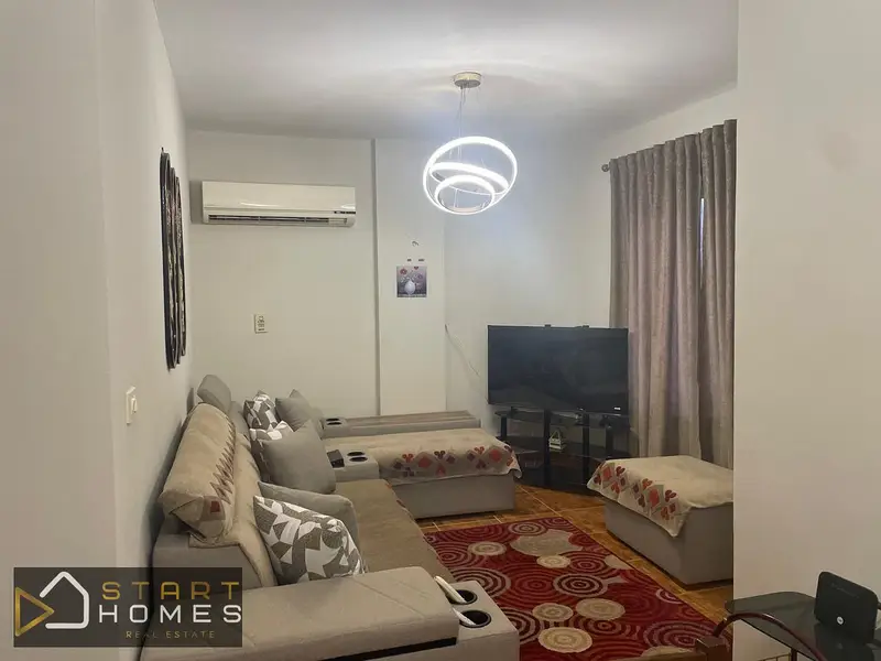 Furnished apartment for rent in Rehab, upscale finishing