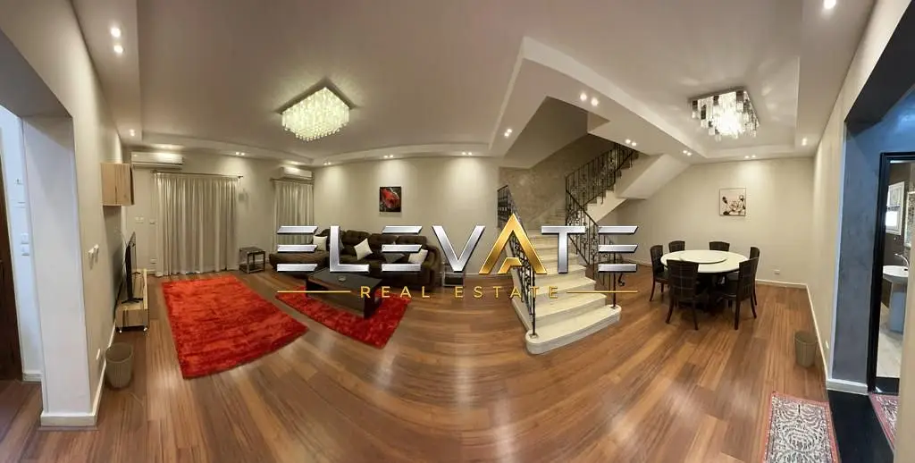 Furnished villa for rent in Rehab City - First occupancy
