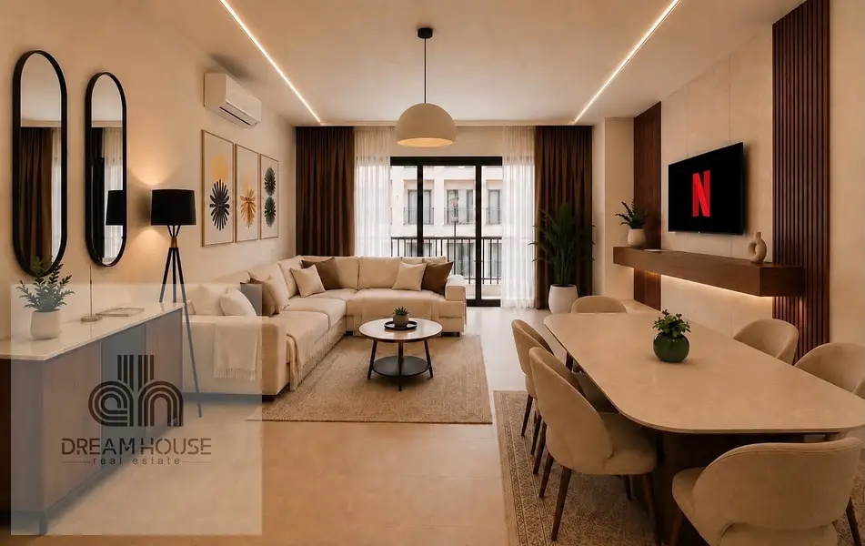 شقة فندقية فاخرة للإيجار في كمبوند فيفت سكوير التجمع الخامس