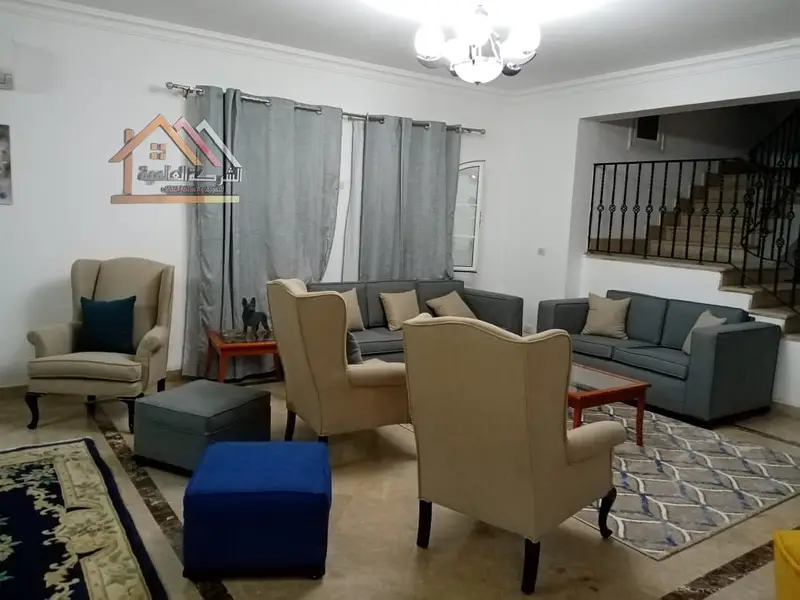 Furnished villa for rent in Madinaty