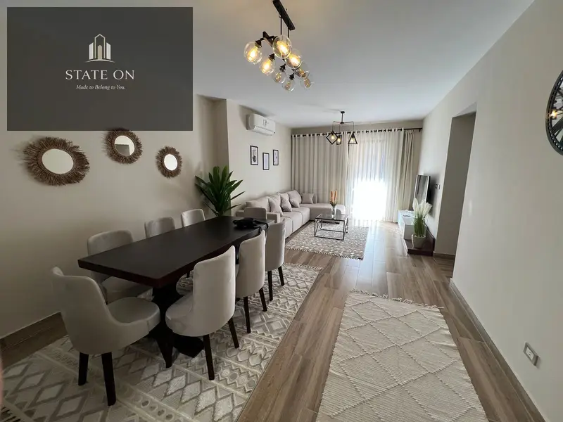 Furnished apartment for rent in Eastown Sodic compound near the American University